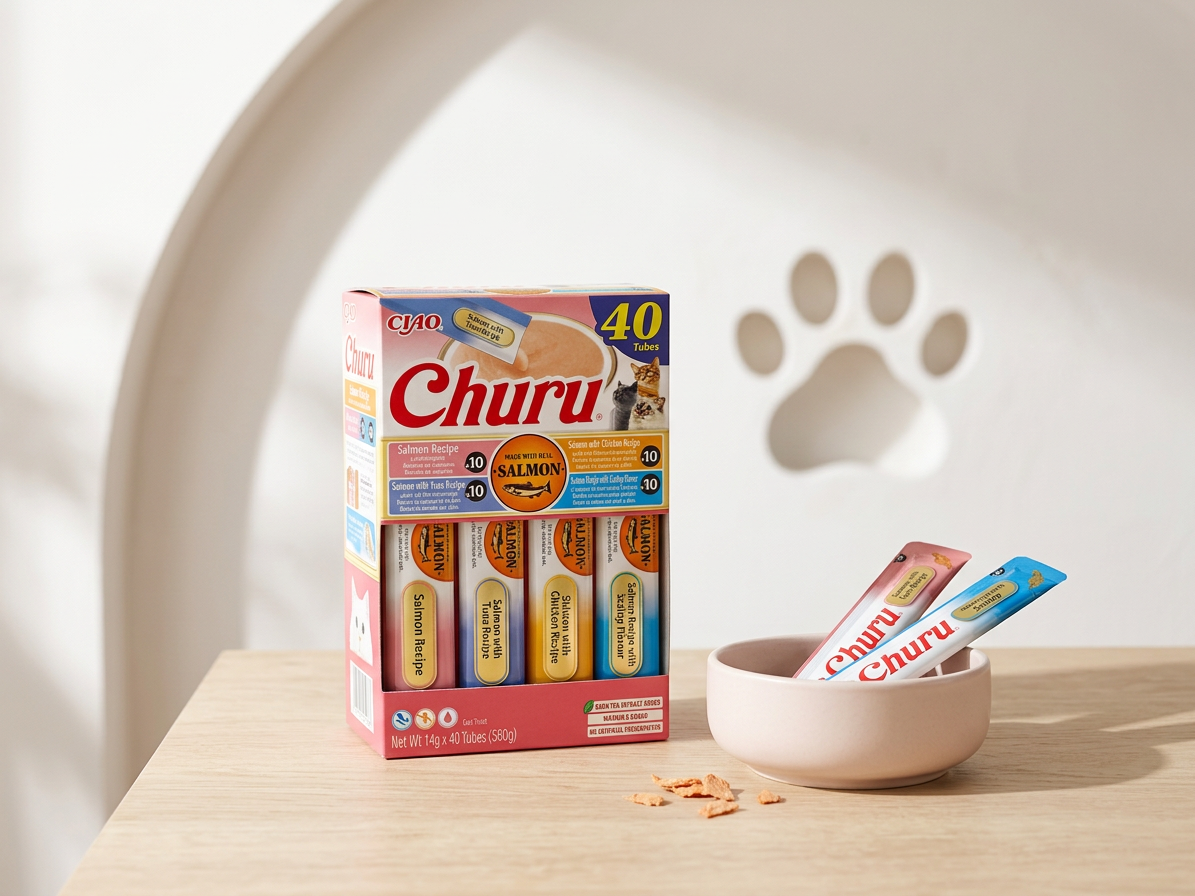 Inaba Churu cat snack losos mix multipack 40x 14g