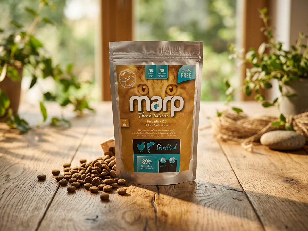 Marp Holistic Sterilised CAT pro kastrované a starší kočky 0,5 kg