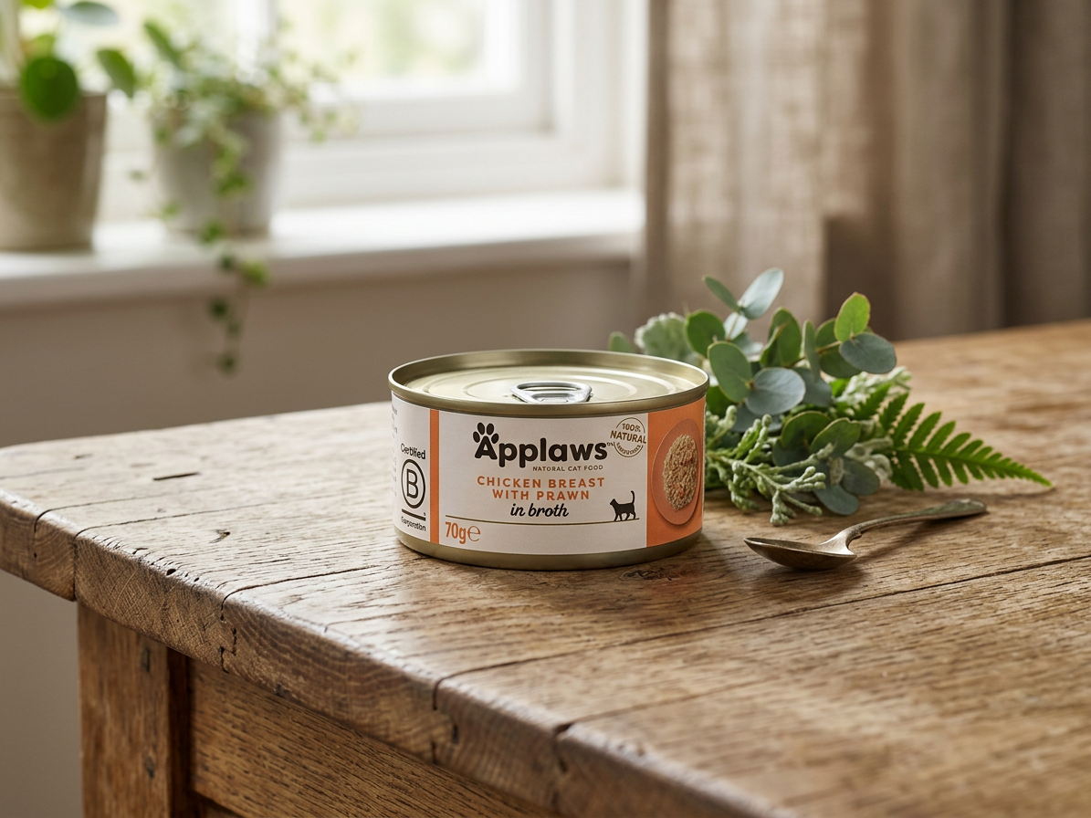 Applaws Cat konzerva Kuřecí prsa s krevetami 70g