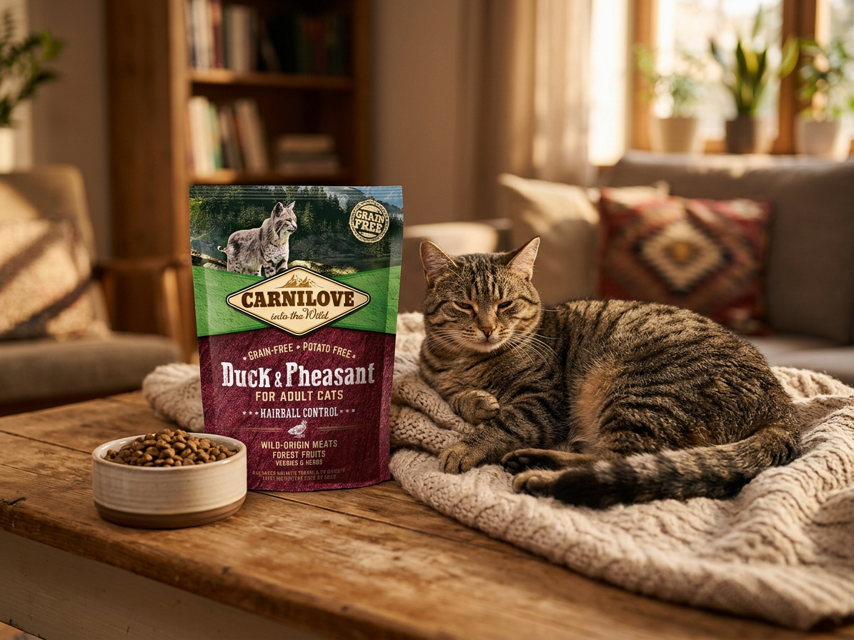 Carnilove Cat Duck & Pheasant Adult Hairball Control 400 g