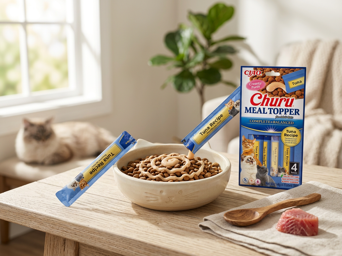 Churu Cat Meal Topper tuňák 4x14 g