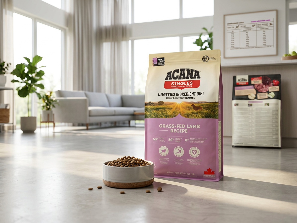 ACANA Grass-Fed Lamb Singles 11,4 kg – jehněčí granule pro psy