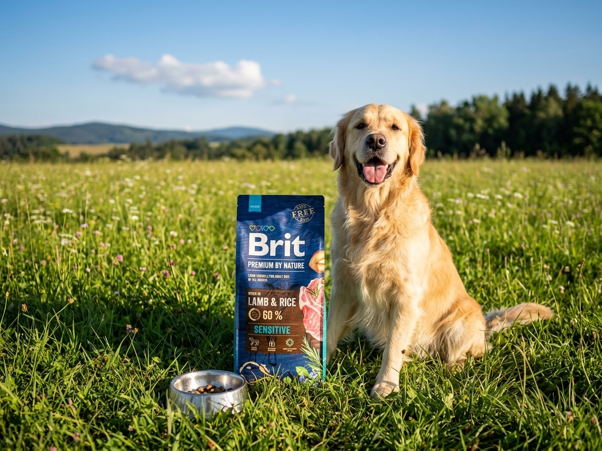 Brit Premium by Nature Sensitive Lamb – jehněčí krmivo pro psy 15 kg