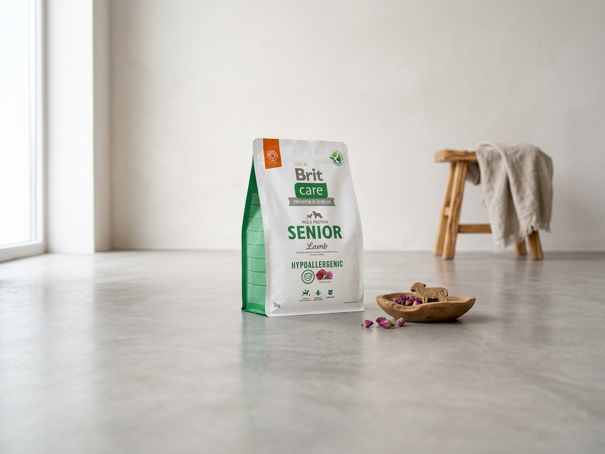 Brit Care Dog Hypoallergenic Senior – jehněčí a rýže 3 kg