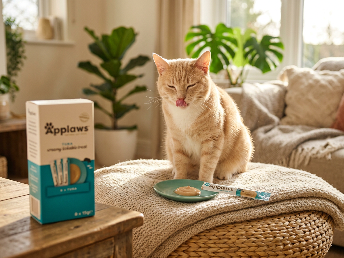 Applaws Cat Creamy Treat lízací pyré Tuňák 8x15g