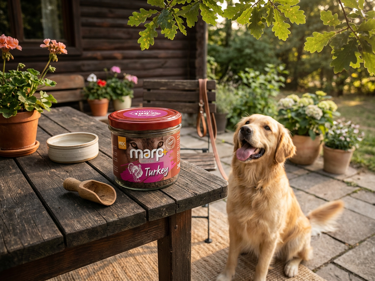Marp Holistic Plus - 100% krůta ve sklenici pro psy 200g