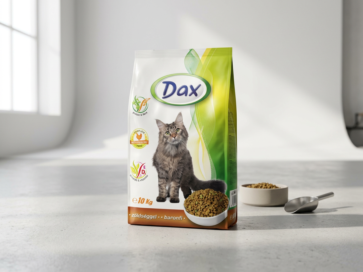 Dax Cat kompletní granule s drůbeží a zeleninou 10 kg
