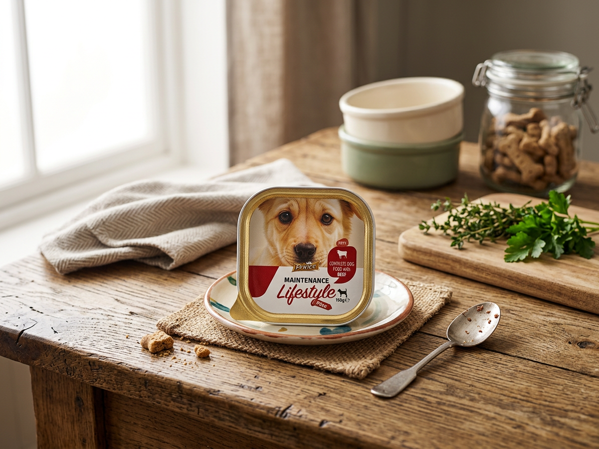 Paštika pro psy PRINCE PATE DOG HOVĚZÍ, 150 g