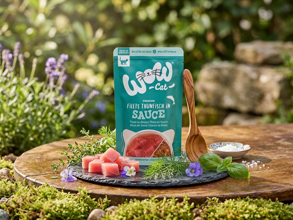 WOW Cat kapsička Sauce Tuňák Adult 85g