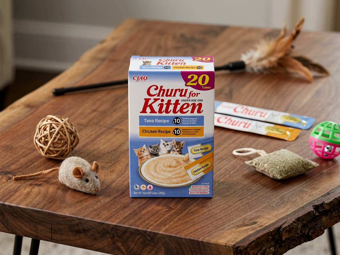 Churu Cat BOX Kitten Variety Tuna&Chicken 20x14g