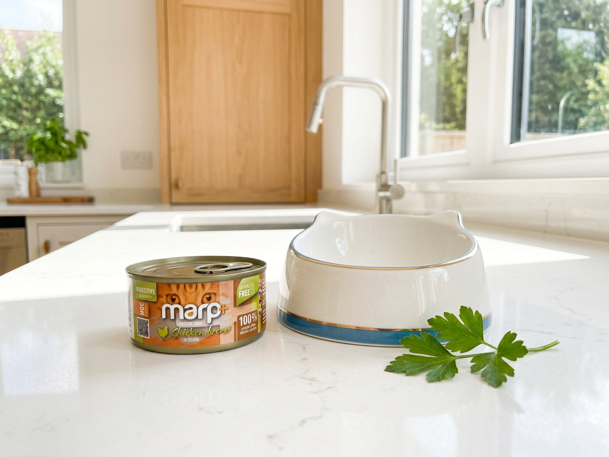 Marp Holistic Plus konzerva pro kočky – Kuřecí prsa ve vývaru 24x70g