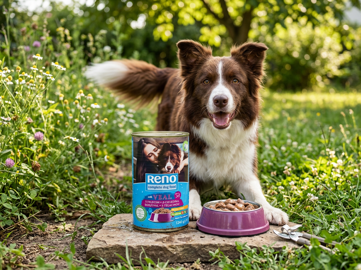 RENO Dog telecí, kousky 1240 g