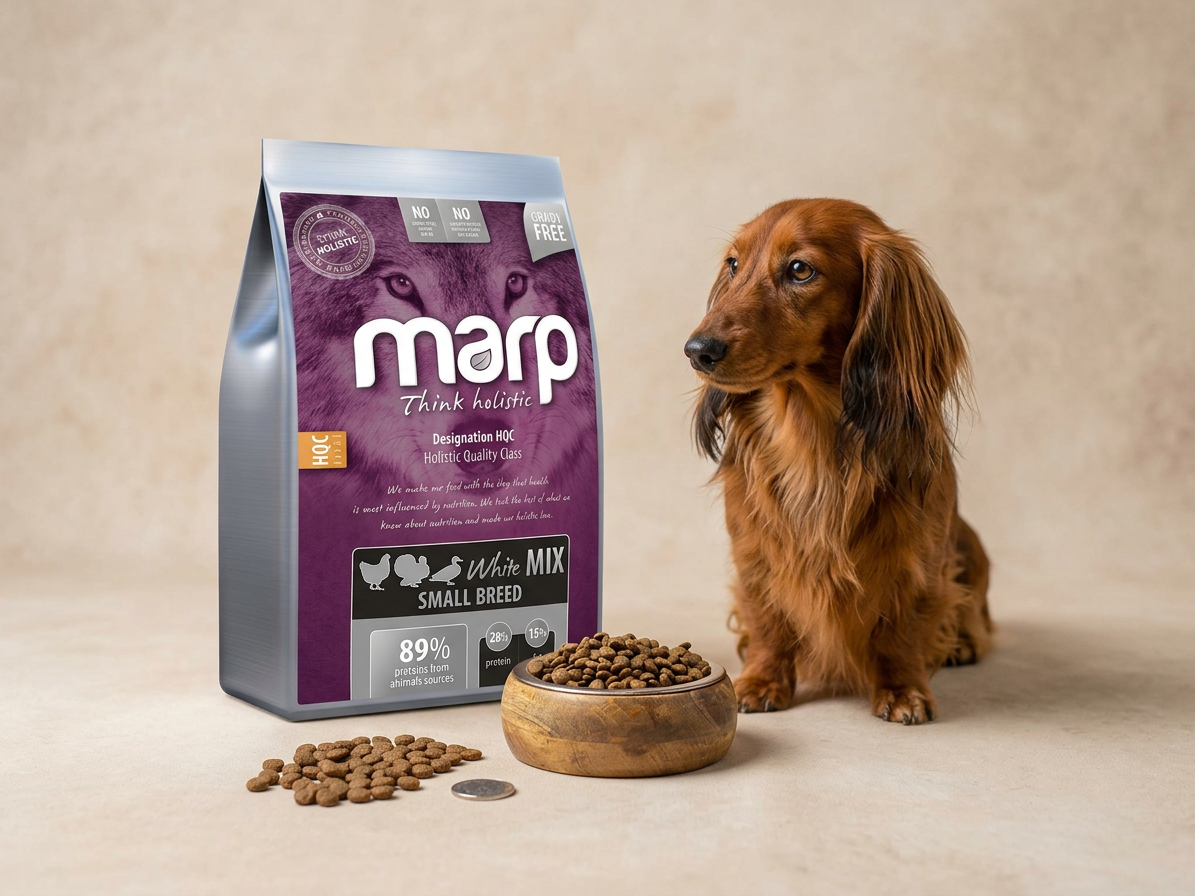 Marp Holistic White Mix SB 2 kg – bez obilovin pro malá plemena