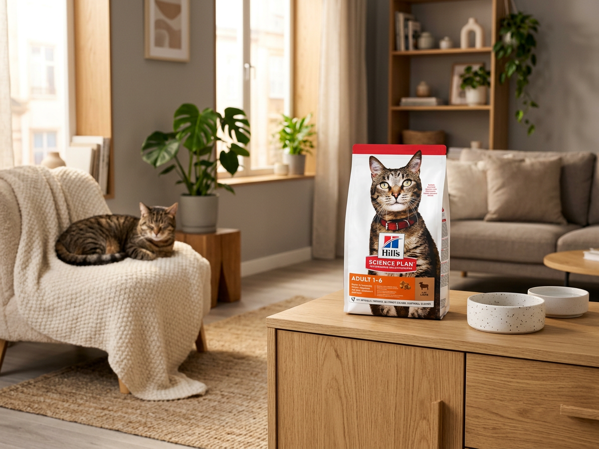 Hill's Science Plan Feline Adult Lamb & Rice granule pro kočky 1,5 kg