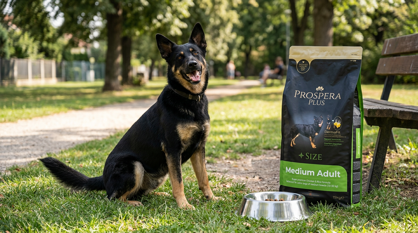 Prospera Plus Medium Adult kuře s rýží pro psy 15 kg