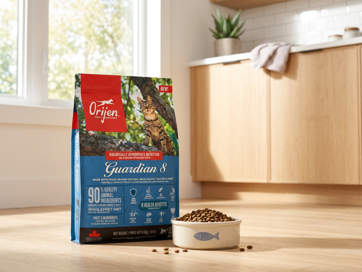 ORIJEN Guardian 8 Cat 4,5 kg – kompletní krmivo pro dospělé kočky