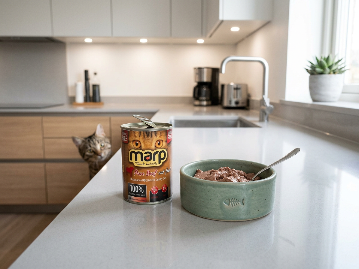 Marp Beef konzerva pro kočky s hovězím 6x400g