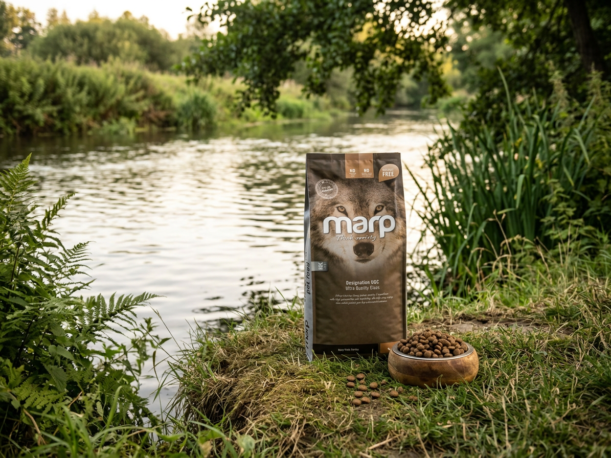 Marp Variety Blue River lososové granule pro štěňata 17 kg