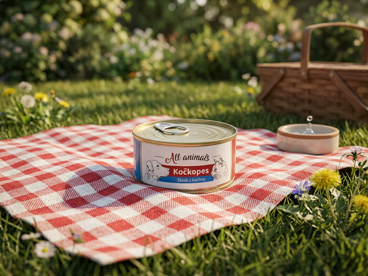All Animals kočkopes konz. Steak z kachny 100g