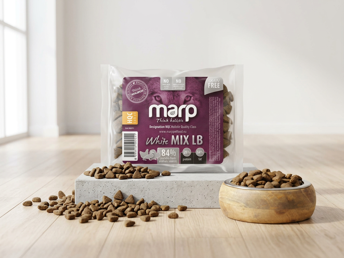 Marp Holistic White Mix LB bez obilovin pro velká plemena – vzorek 70 g