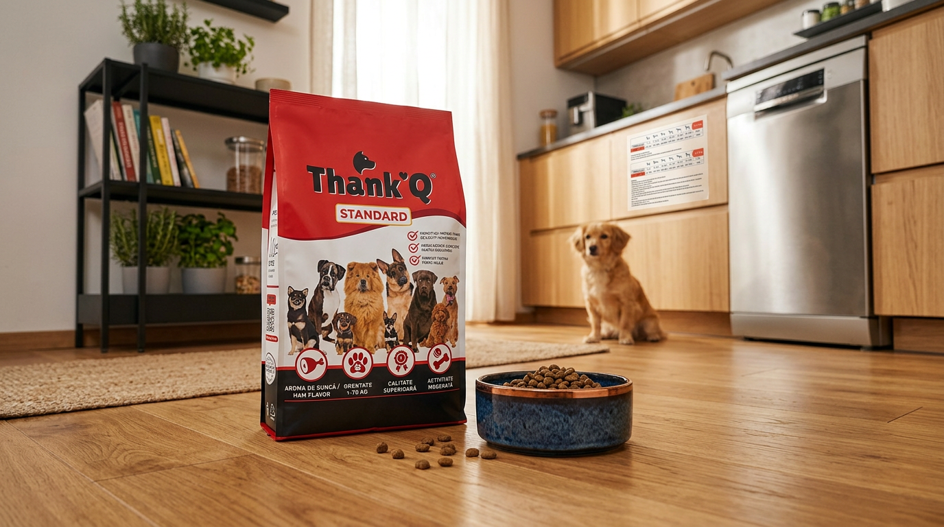 Thank´Q Standard Dog Adult Šunka – kompletní krmivo 20 kg