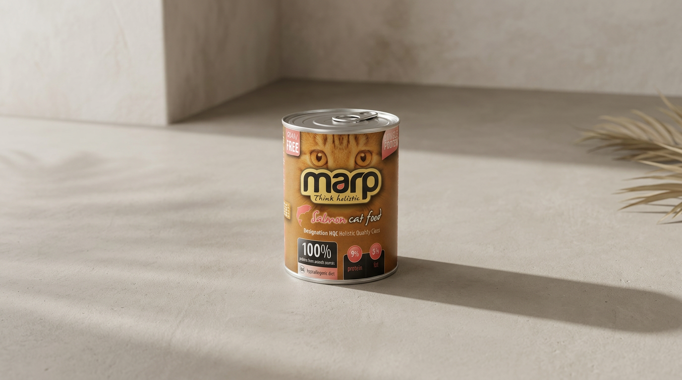 Marp Salmon konzerva pro kočky s lososem 370g