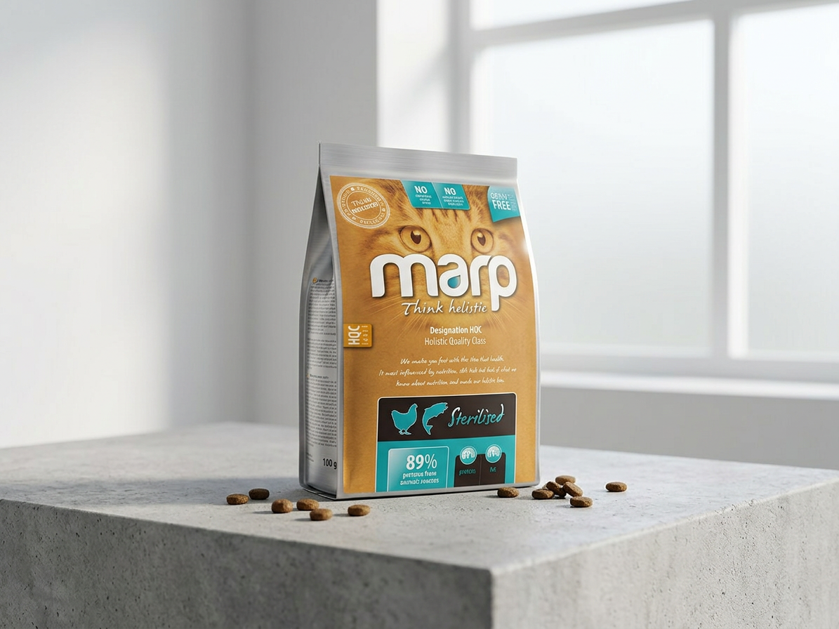 Marp Holistic Sterilised CAT pro kastrované a starší kočky 2 kg