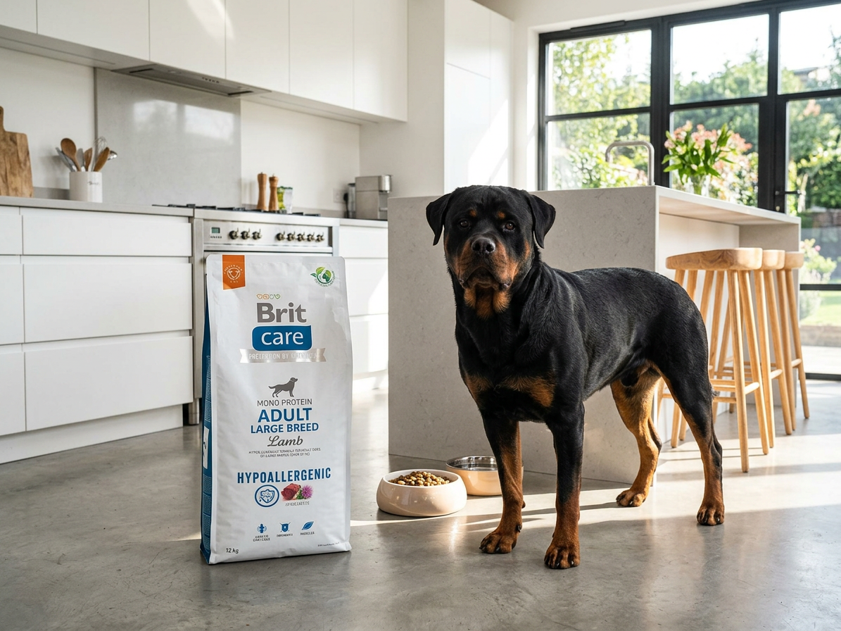 Brit Care Dog Hypoallergenic Adult Large Breed – jehněčí a rýže 12 kg