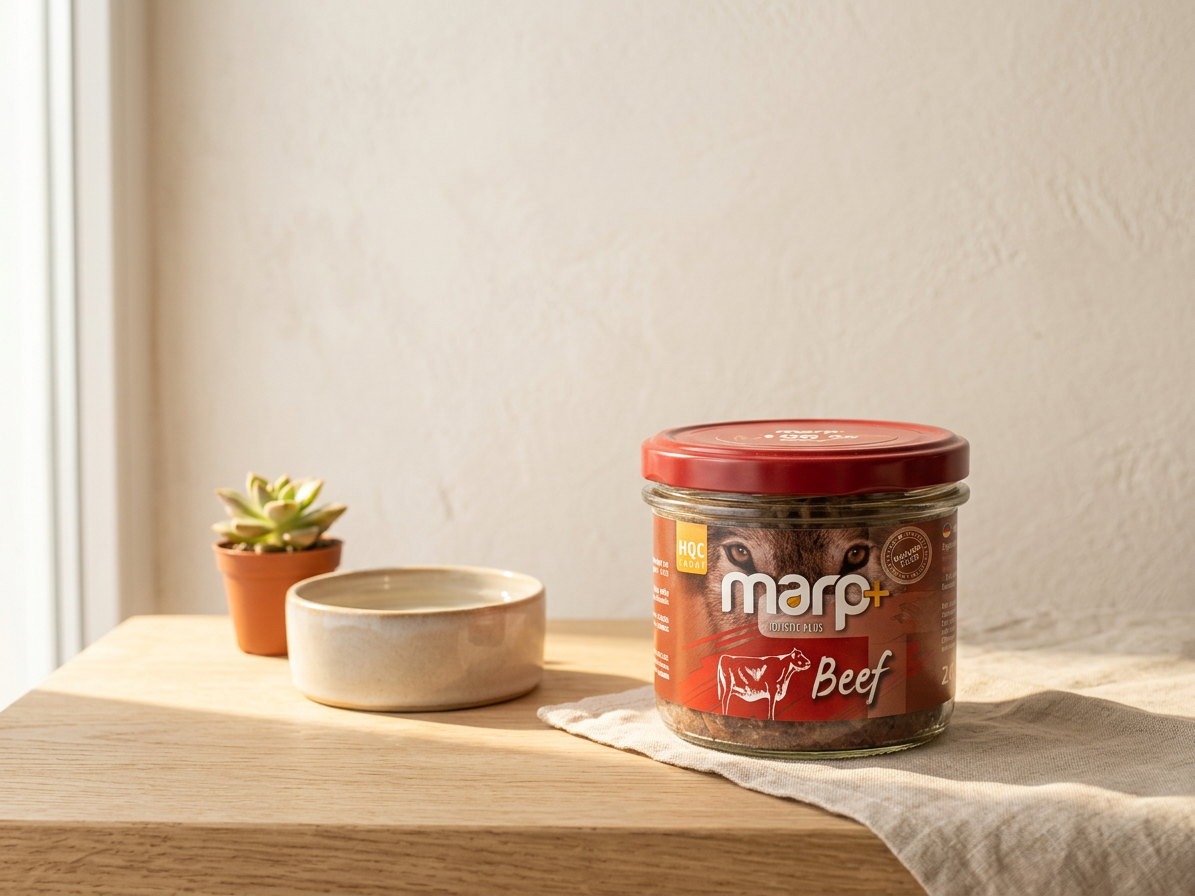 Marp Holistic Plus - 100% hovězí ve sklenici pro psy 200g