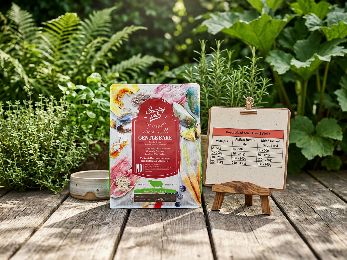 SUNDAYPETS Lamb Adult Dog S/M Breed – jehněčí granule 36 g
