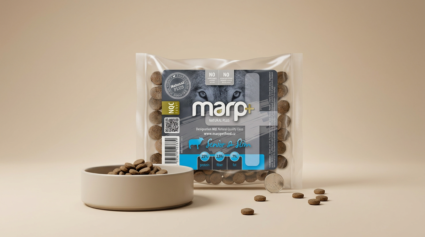 Marp Natural Plus Senior and Slim – jehněčí vzorek 70 g