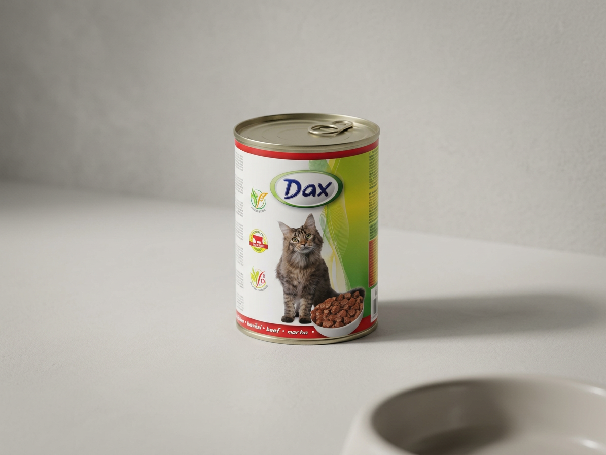 Dax Cat kousky hovězí, konzerva 415 g