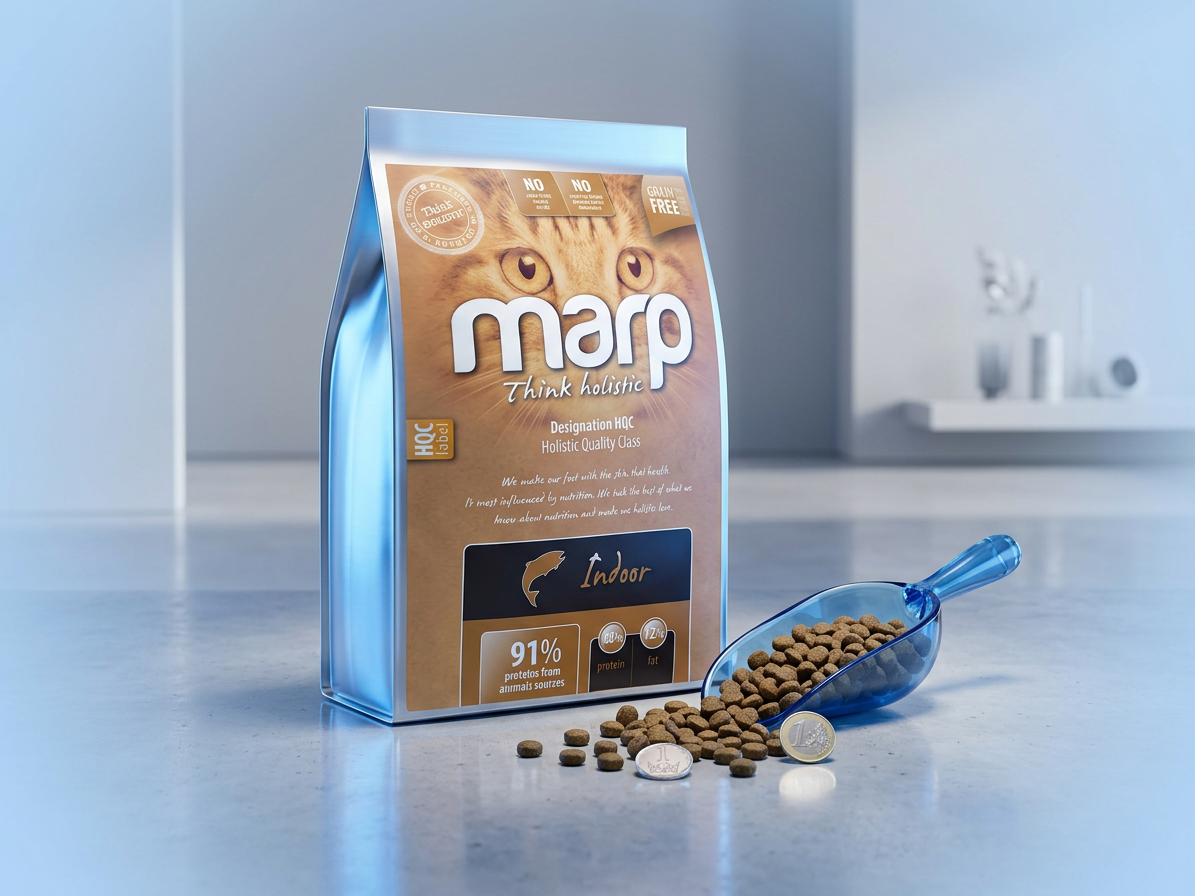 Marp Holistic Indoor CAT 2 kg – rybí granule pro domácí kočky