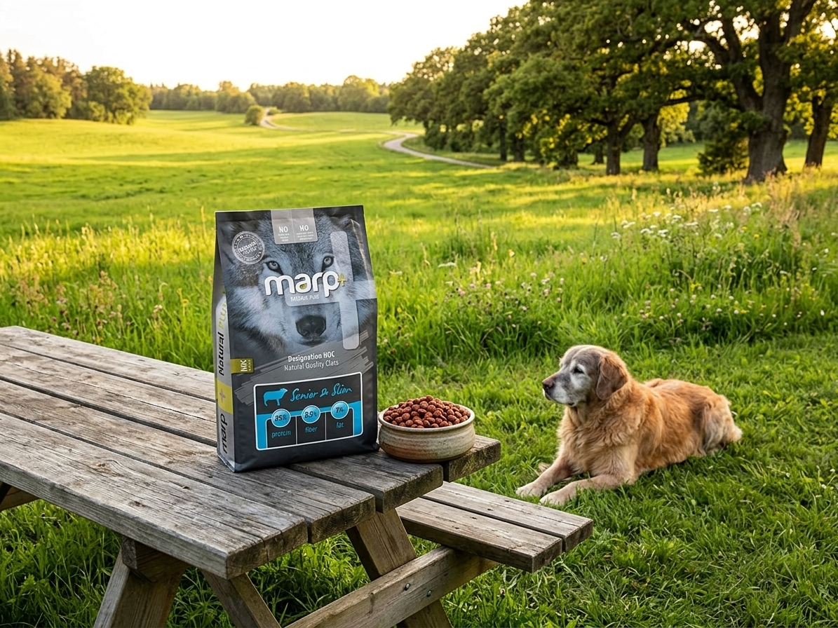 Marp Natural Plus Senior and Slim – jehněčí granule pro psy 2 kg