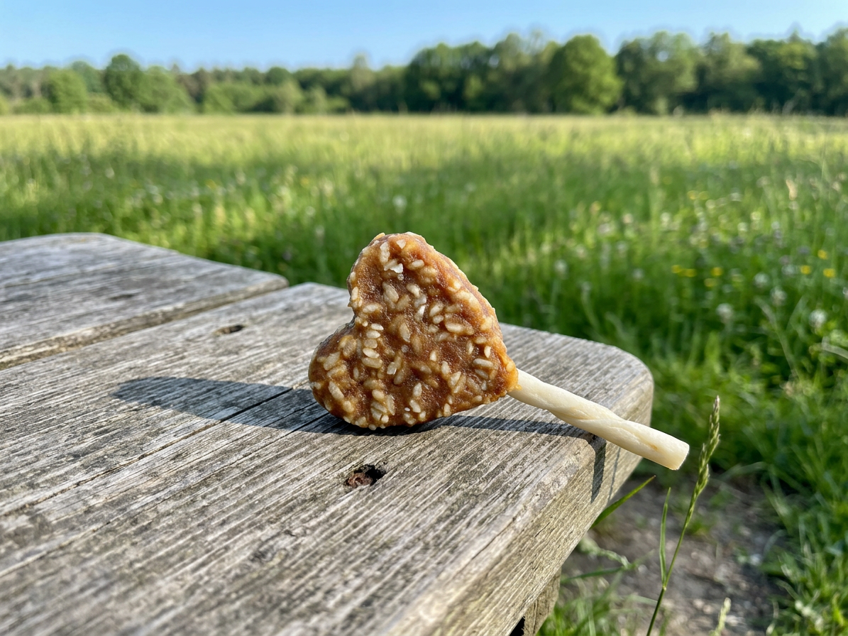 KIDDOG BUFFET lízátko s kuřecím masem a rýží [30 ks], 10 cm / 30 g