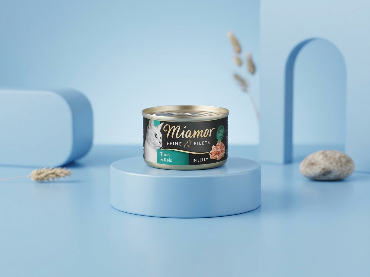 Miamor Cat Filet konzerva tuňák+rýže v želé 100g