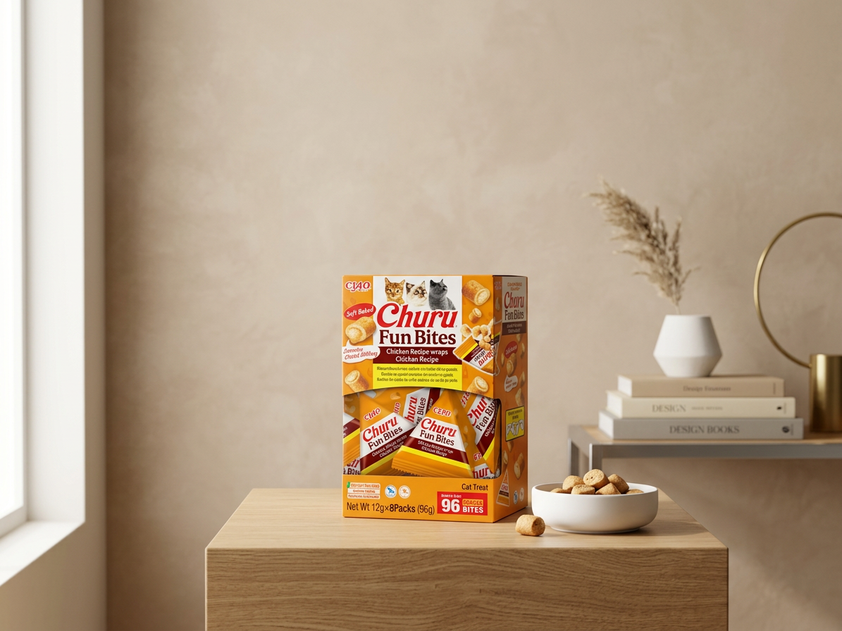 Churu Cat BOX Fun Bites Chicken wraps Chicken 8x12g