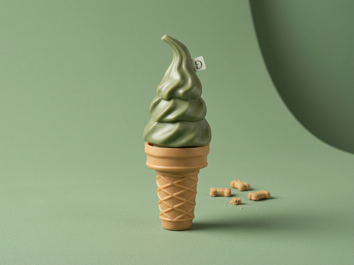 Soft Ice, zmrzlina s kuřecím [50], 50 g, zelená - LIMITOVANÁ NABÍDKA