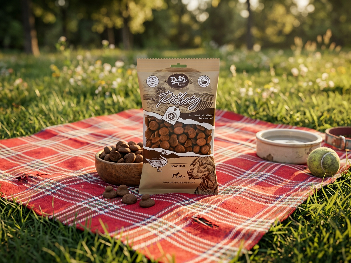 Piškoty s kachním masem Dafiko Farm,150g