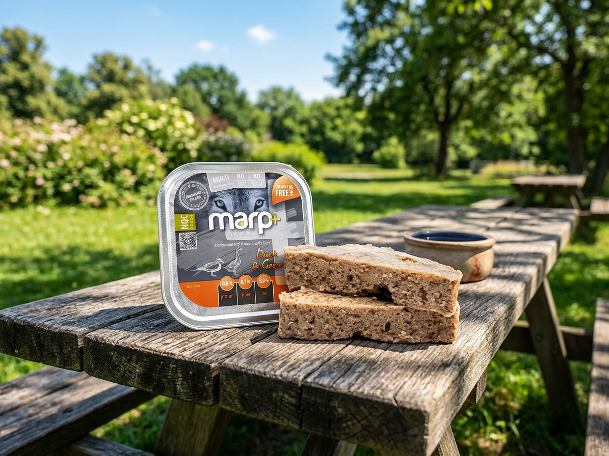 Marp Natural Plus vanička pro psy s kachnou a husou 150g