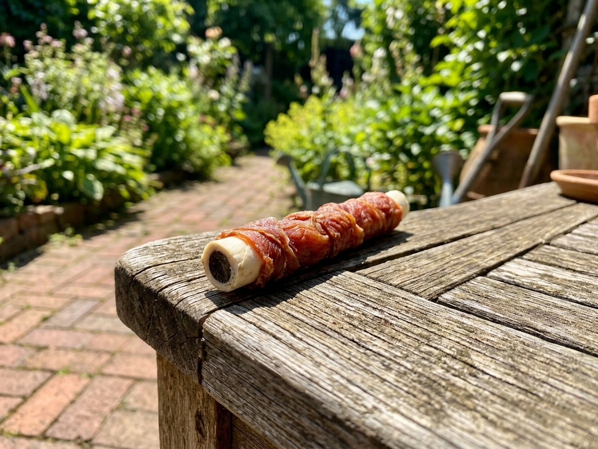 KIDDOG BUFFET ROLLER s kachními prsy 12 cm/35 g, plněný hovězím [50 ks]
