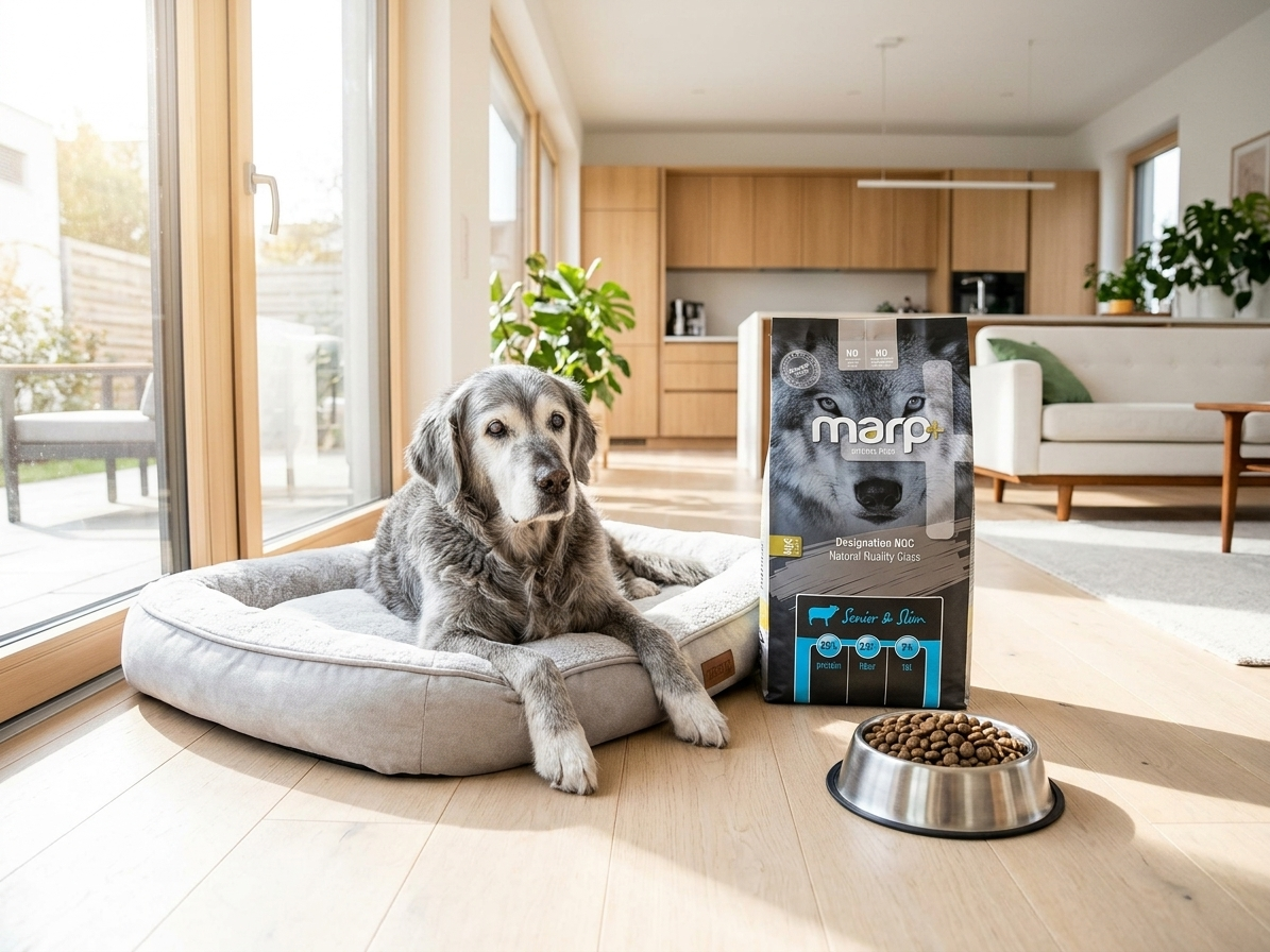 Marp Natural Plus Senior and Slim – jehněčí granule pro seniory 12 kg