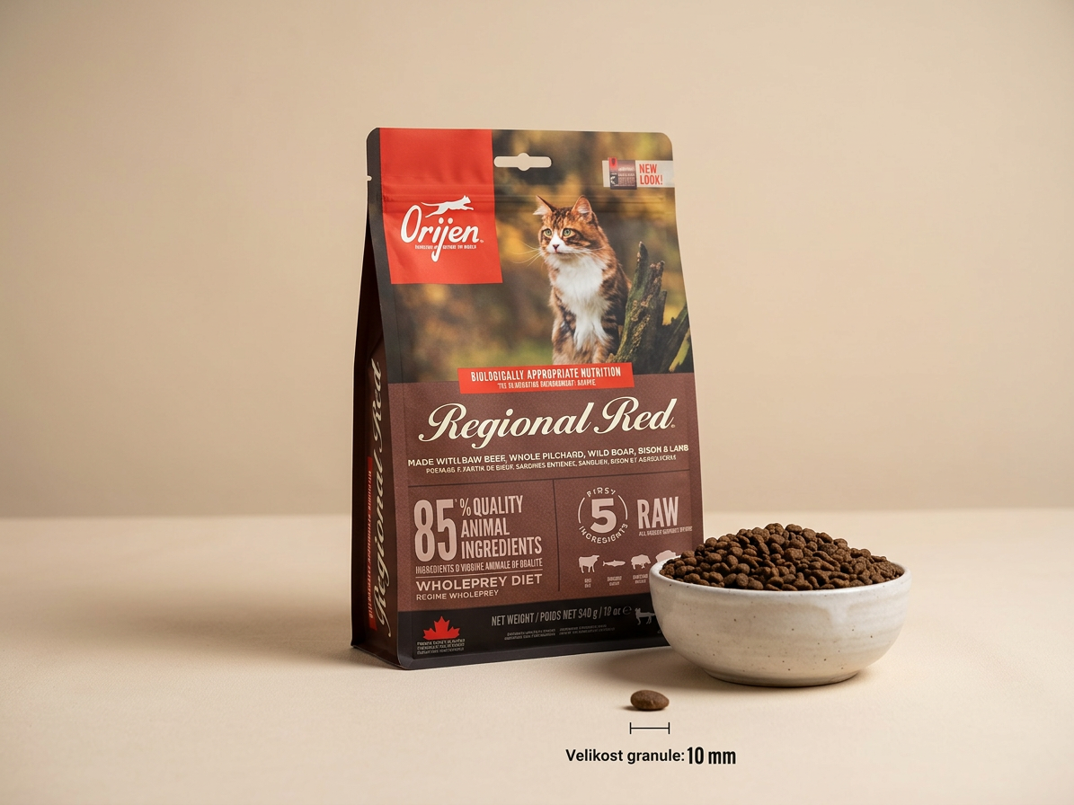 ORIJEN Regional Red Cat 340 g – kompletní krmivo pro kočky
