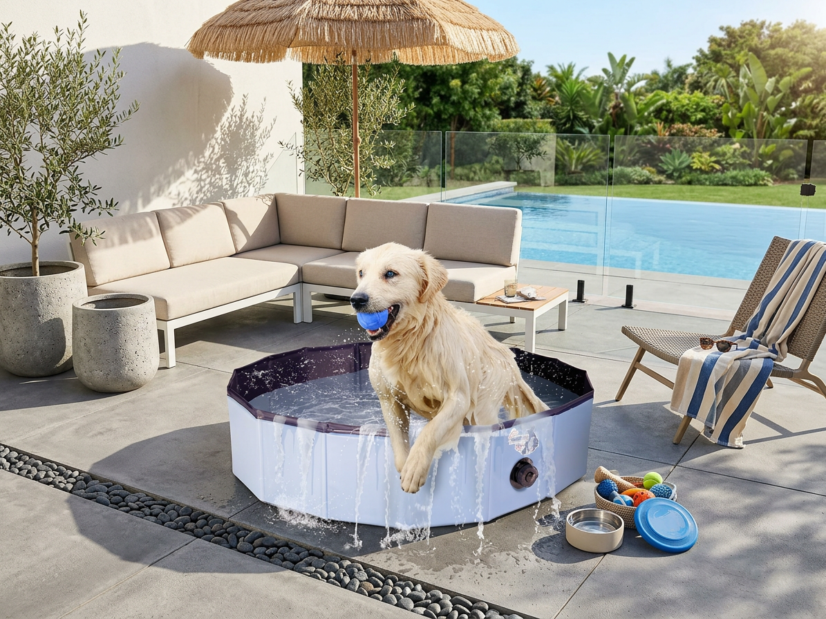 Bazének pro psy CoolPets Dog Pool M, 100x30 cm