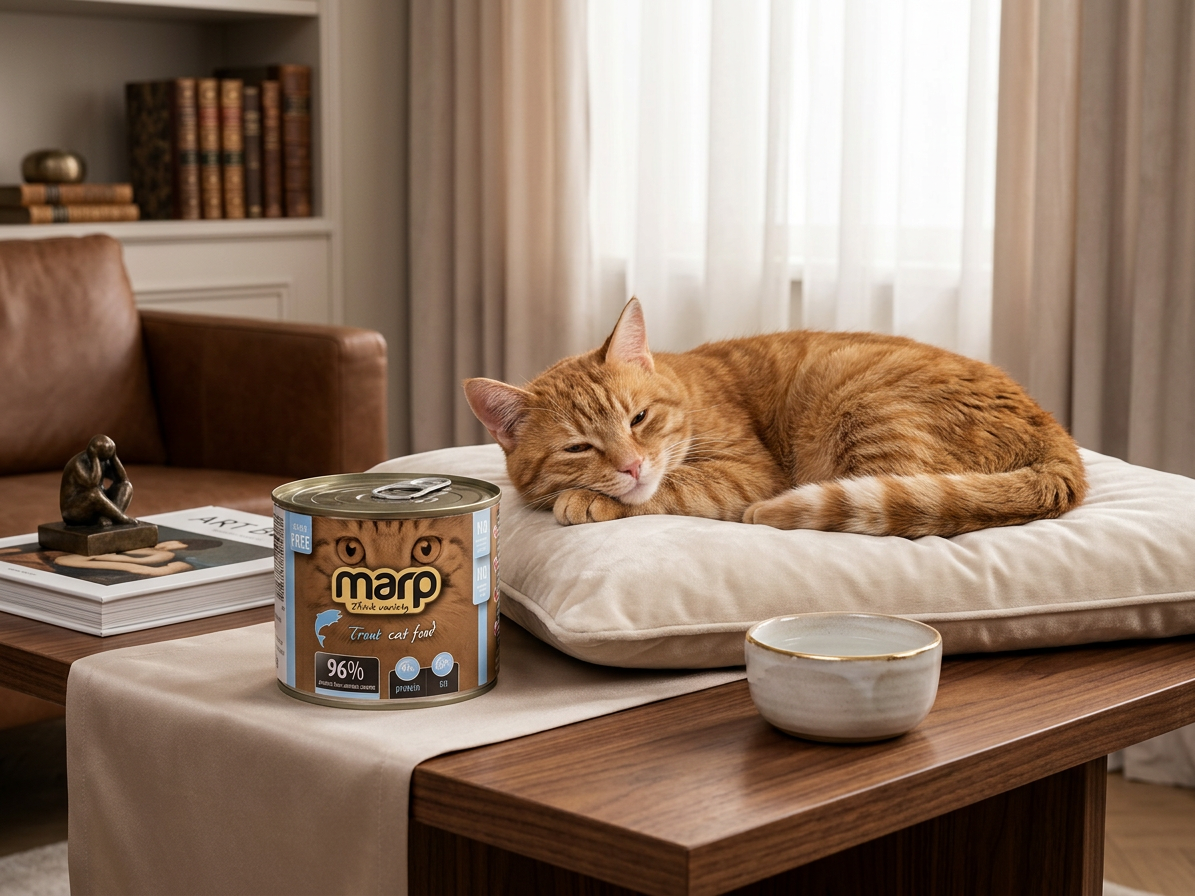 Marp Variety Trout CAT konzerva pro kočky se pstruhem 200g