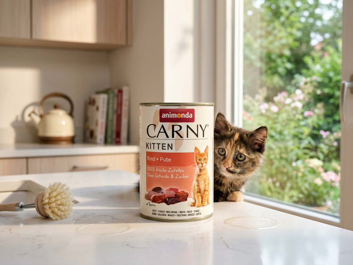 ANIMONDA konzerva CARNY Kitten - hovězí + krůta 400g