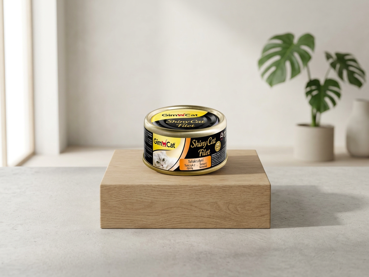 Gimcat ShinyCat konz. filet tuňák s dýní 70g