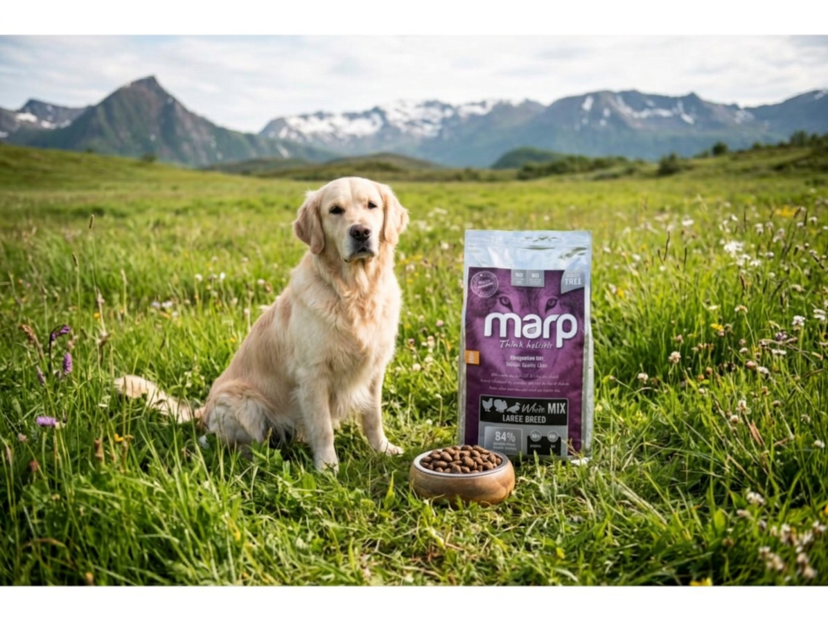 Marp Holistic White Mix LB 12 kg – bezobilné granule pro velká plemena