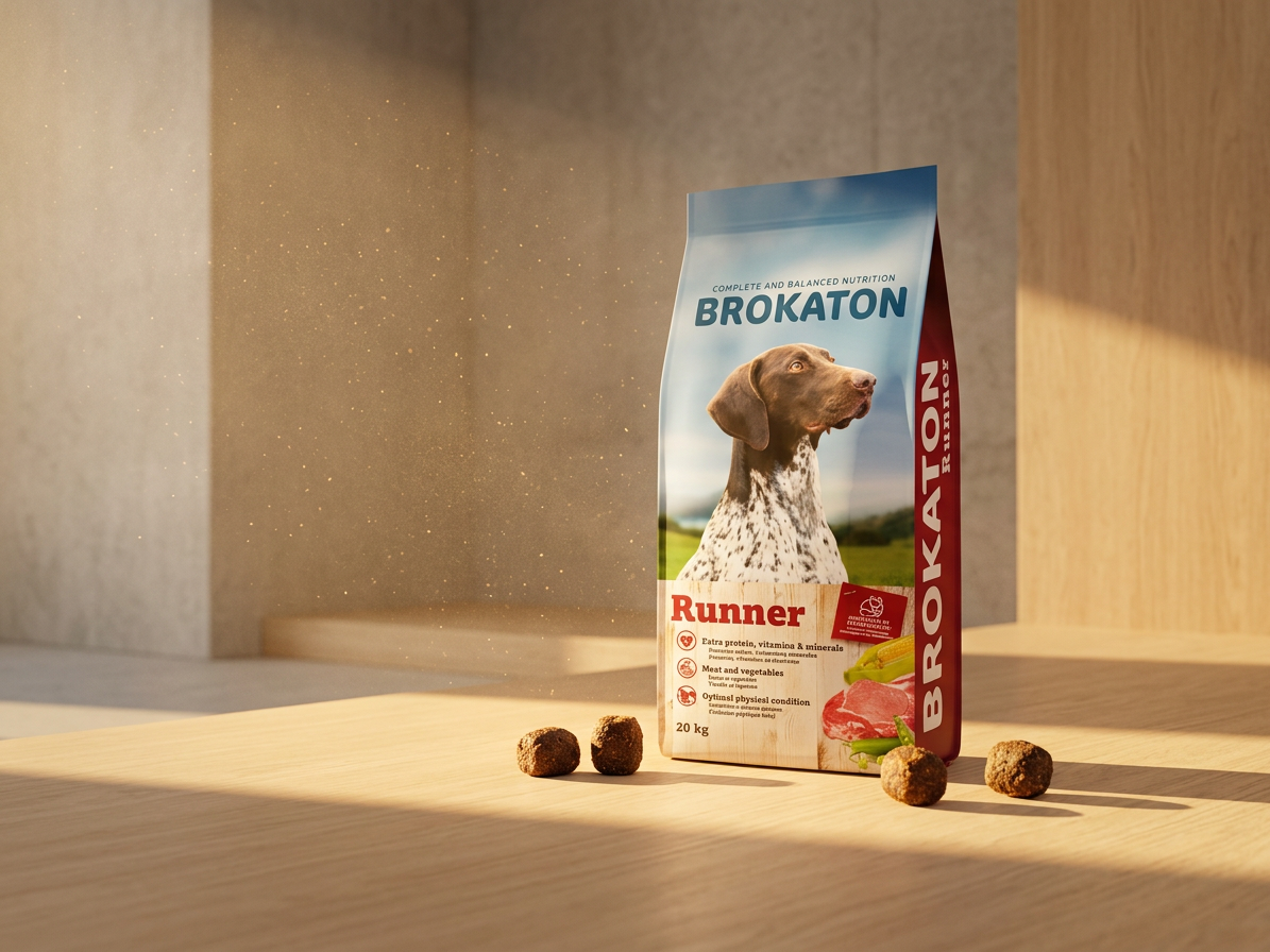 BROKATON Runner – kompletní krmivo pro aktivní psy 20 kg