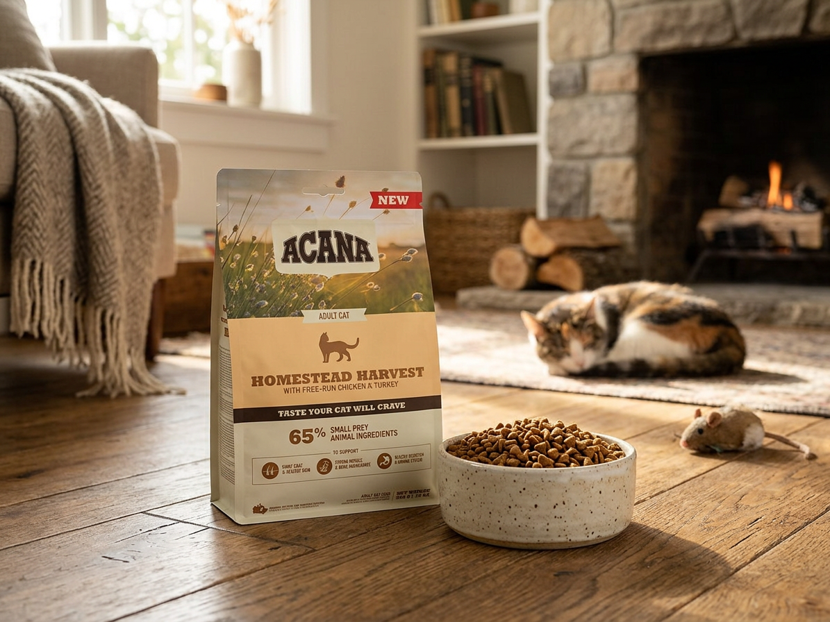 ACANA Homestead Harvest Cat – kuře, krůta a kachna 340 g